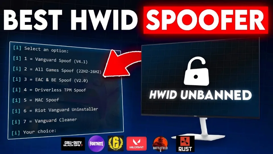 HWID Spoofer Guide: Get Unbanned Permanently In Any Game Without Losing Files!